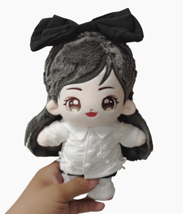 Custom Plush Dolls With Changeable Clothes Custom Plush Girl Doll With Kawaii Outfits Celebrity Idol Perfect Gift for Fans