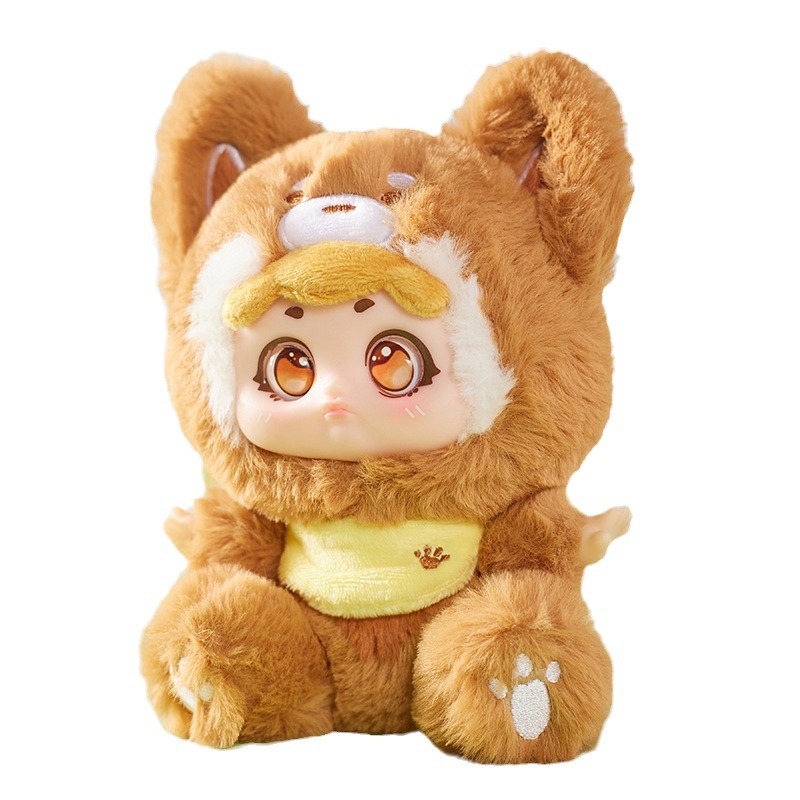 BA0102-Zoo Tour Cute Cartoon Resin Ornament Trendy Internet Celebrity Figure Stuffed Doll Plastic Blind Box Surprise Cartoon Toy